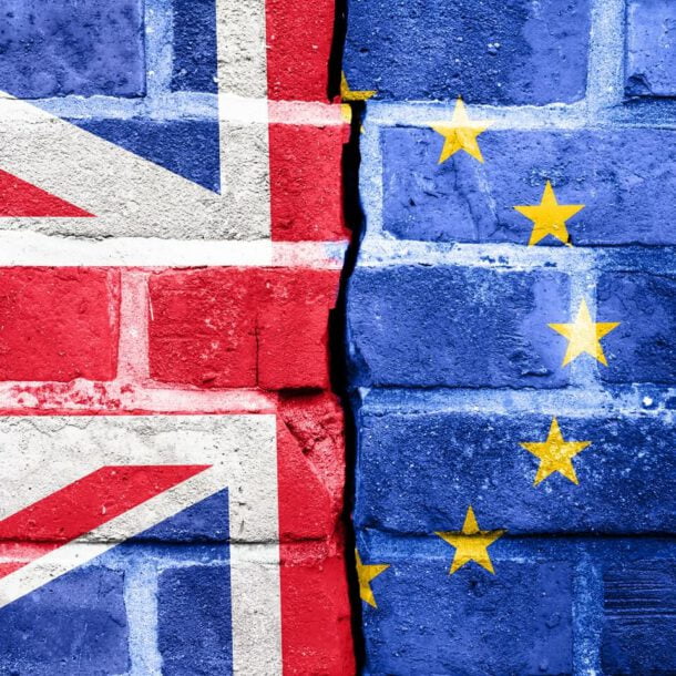 Flaga UE i UK