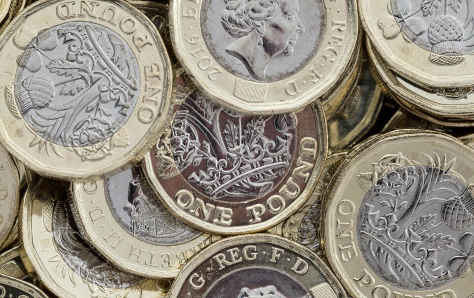 Funty brytyjskie monety